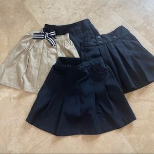 Bundle of 4 school uniform skirts (8)